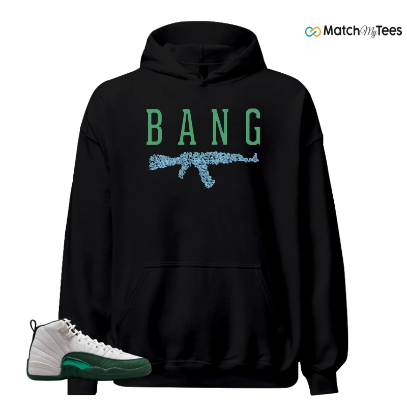 NIKE AIR JORDAN 12 RETRO BUCKS SNEAKER Matching Tees hoodie