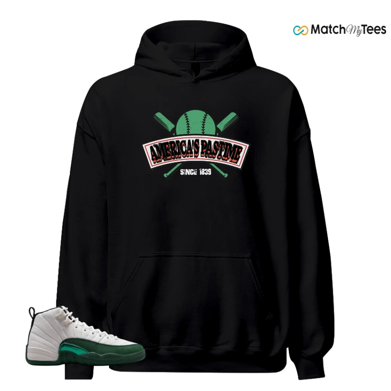NIKE AIR JORDAN 12 RETRO BUCKS SNEAKER Matching Tees hoodie