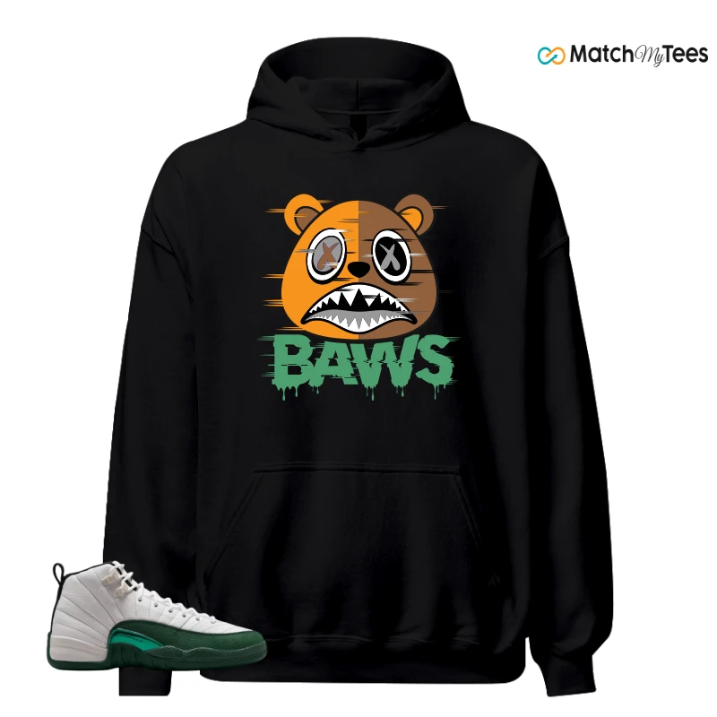 NIKE AIR JORDAN 12 RETRO BUCKS SNEAKER Matching Tees hoodie