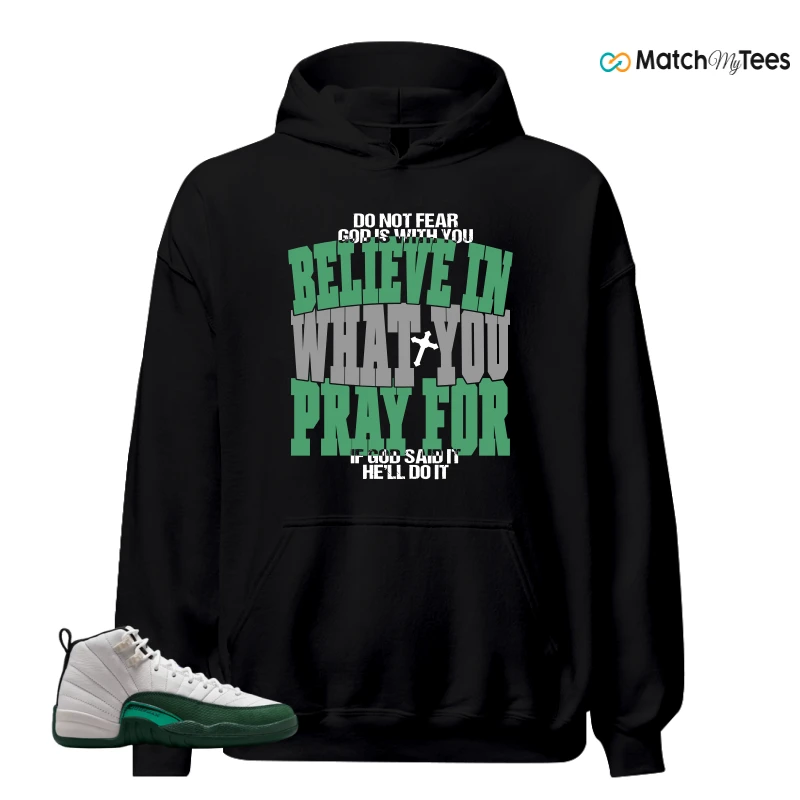 NIKE AIR JORDAN 12 RETRO BUCKS SNEAKER Matching Tees hoodie