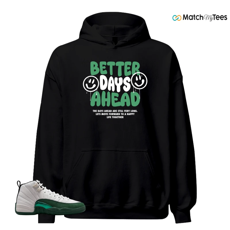NIKE AIR JORDAN 12 RETRO BUCKS SNEAKER Matching Tees hoodie