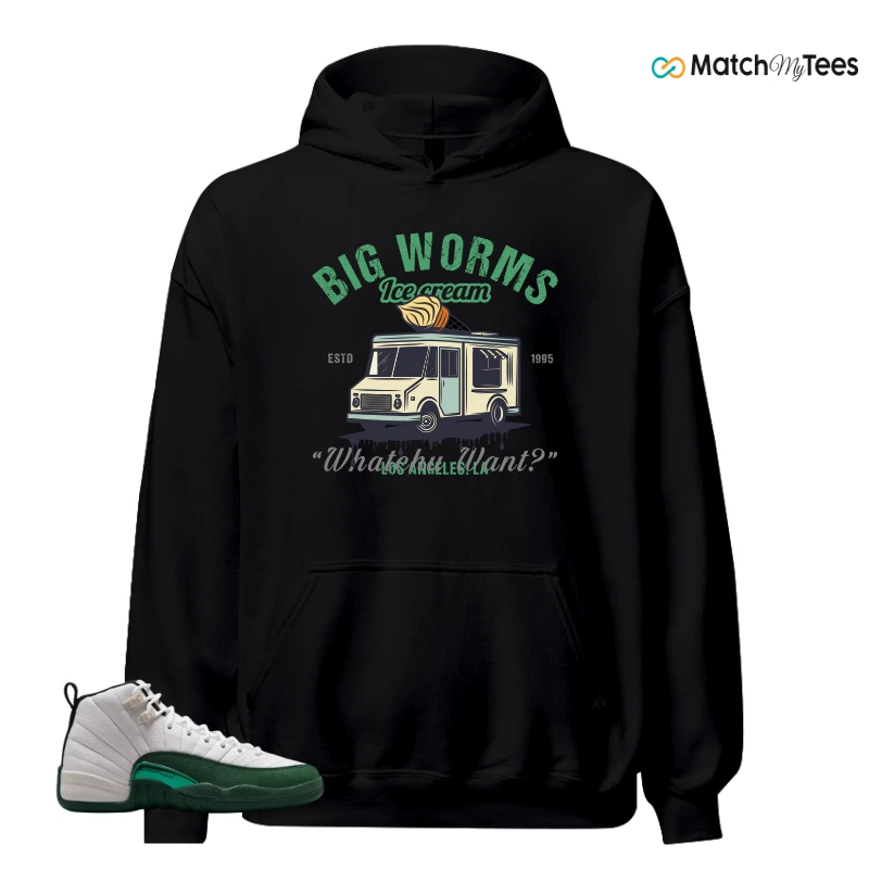 NIKE AIR JORDAN 12 RETRO BUCKS SNEAKER Matching Tees hoodie