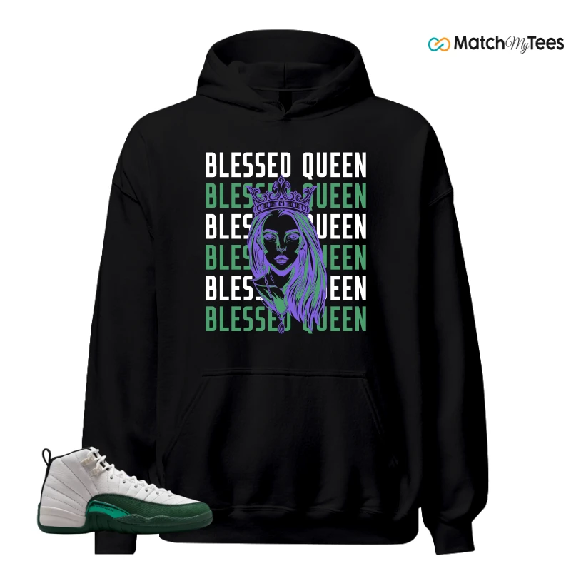 NIKE AIR JORDAN 12 RETRO BUCKS SNEAKER Matching Tees hoodie