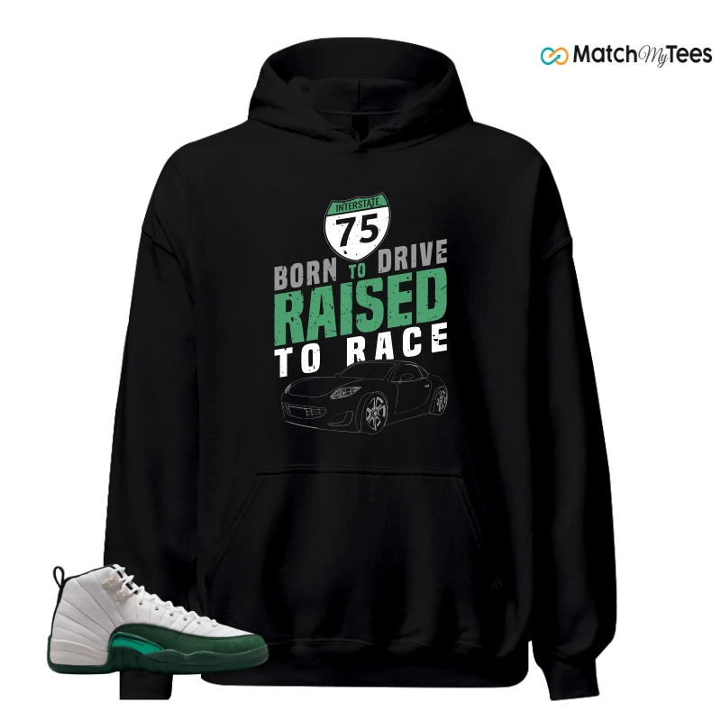 NIKE AIR JORDAN 12 RETRO BUCKS SNEAKER Matching Tees hoodie