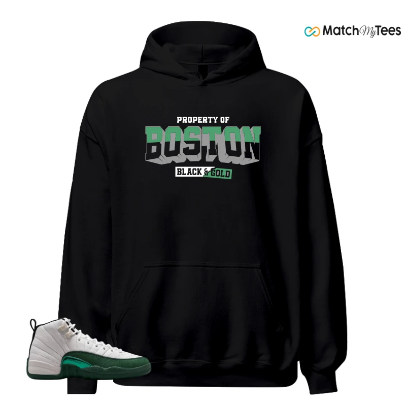 NIKE AIR JORDAN 12 RETRO BUCKS SNEAKER Matching Tees hoodie