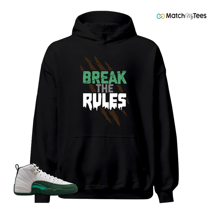 NIKE AIR JORDAN 12 RETRO BUCKS SNEAKER Matching Tees hoodie