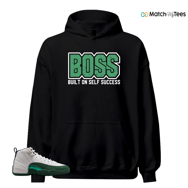 NIKE AIR JORDAN 12 RETRO BUCKS SNEAKER Matching Tees hoodie