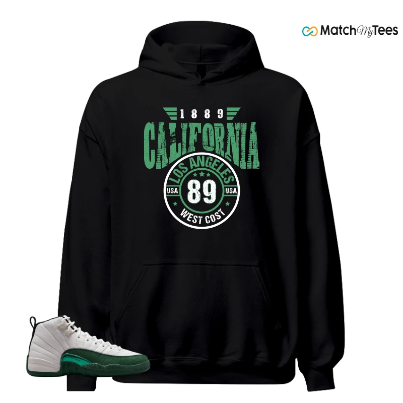 NIKE AIR JORDAN 12 RETRO BUCKS SNEAKER Matching Tees hoodie
