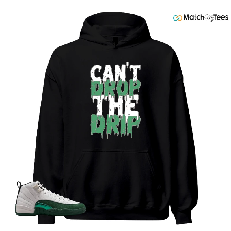 NIKE AIR JORDAN 12 RETRO BUCKS SNEAKER Matching Tees hoodie