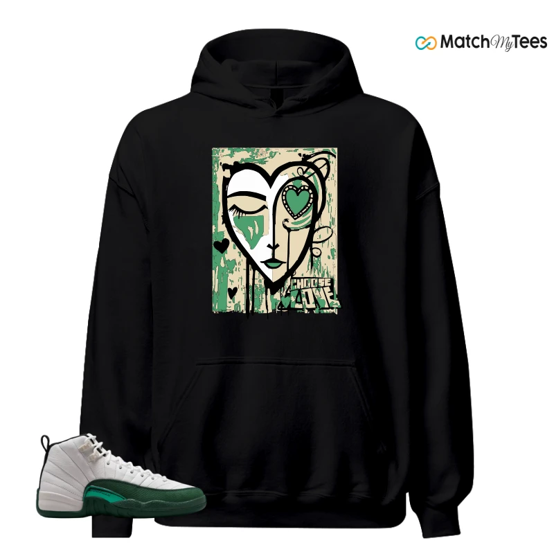 NIKE AIR JORDAN 12 RETRO BUCKS SNEAKER Matching Tees hoodie