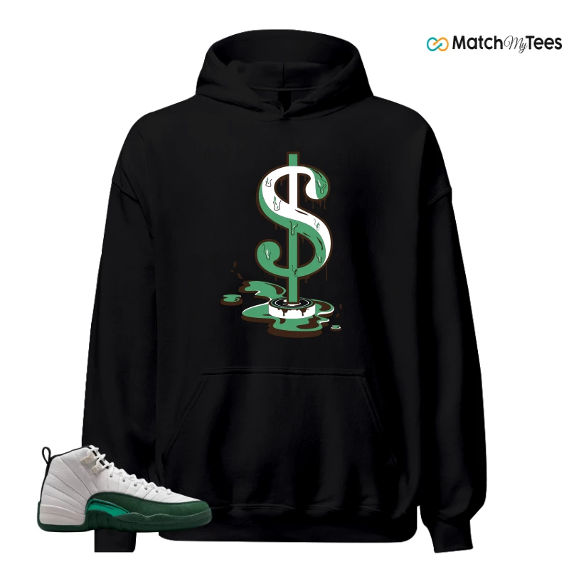 NIKE AIR JORDAN 12 RETRO BUCKS SNEAKER Matching Tees hoodie
