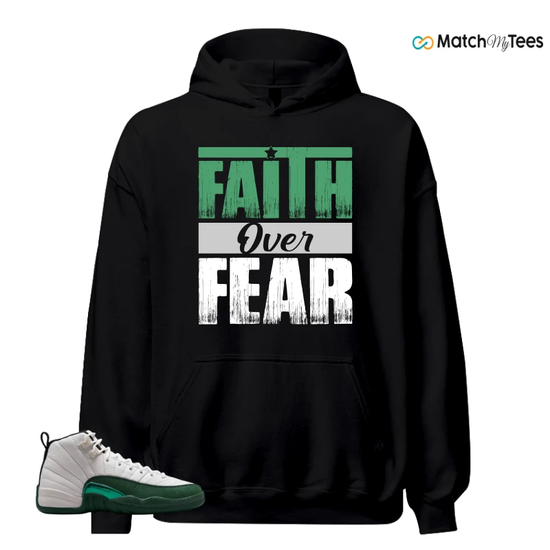 NIKE AIR JORDAN 12 RETRO BUCKS SNEAKER Matching Tees hoodie