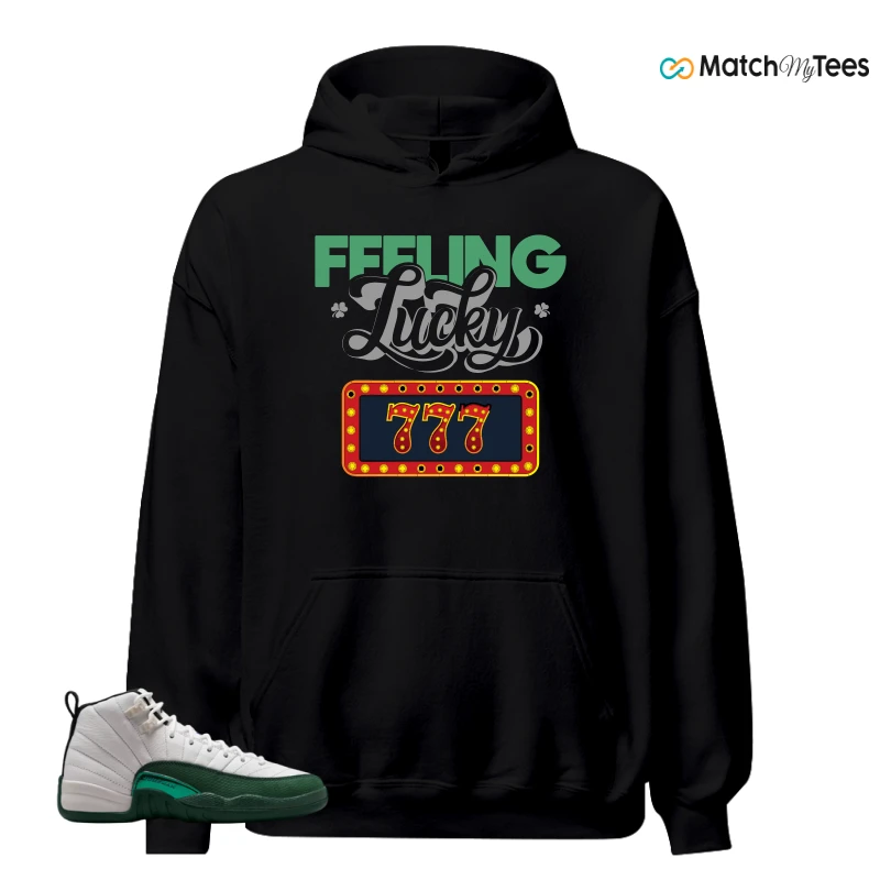NIKE AIR JORDAN 12 RETRO BUCKS SNEAKER Matching Tees hoodie