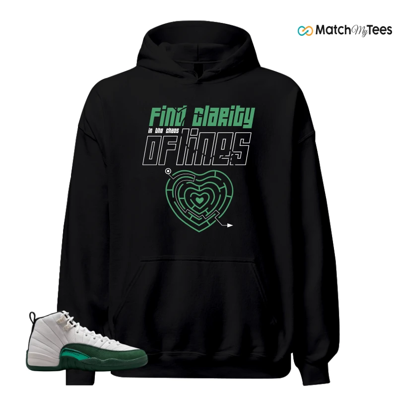 NIKE AIR JORDAN 12 RETRO BUCKS SNEAKER Matching Tees hoodie