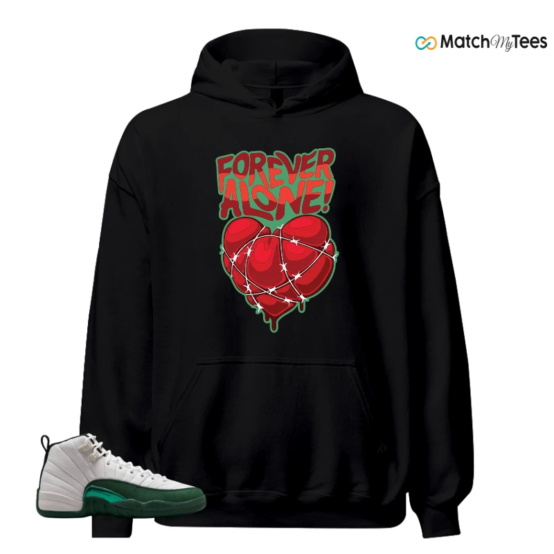 NIKE AIR JORDAN 12 RETRO BUCKS SNEAKER Matching Tees hoodie