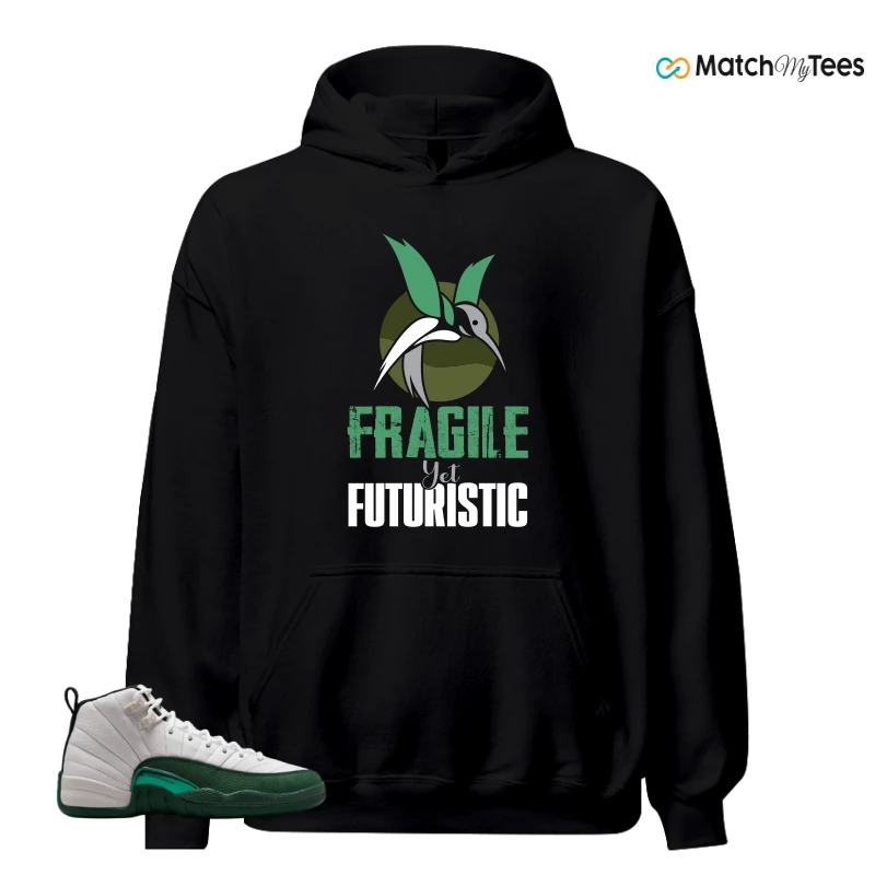 NIKE AIR JORDAN 12 RETRO BUCKS SNEAKER Matching Tees hoodie