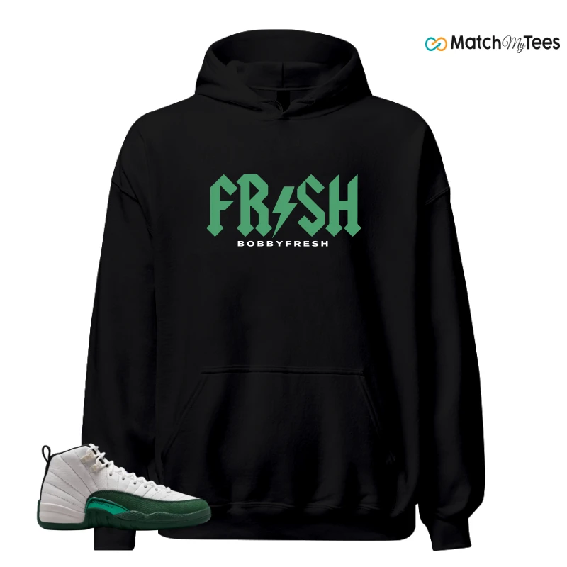NIKE AIR JORDAN 12 RETRO BUCKS SNEAKER Matching Tees hoodie