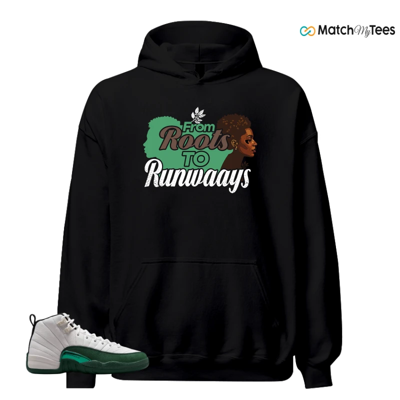NIKE AIR JORDAN 12 RETRO BUCKS SNEAKER Matching Tees hoodie