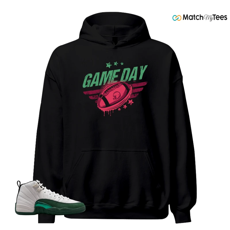 NIKE AIR JORDAN 12 RETRO BUCKS SNEAKER Matching Tees hoodie