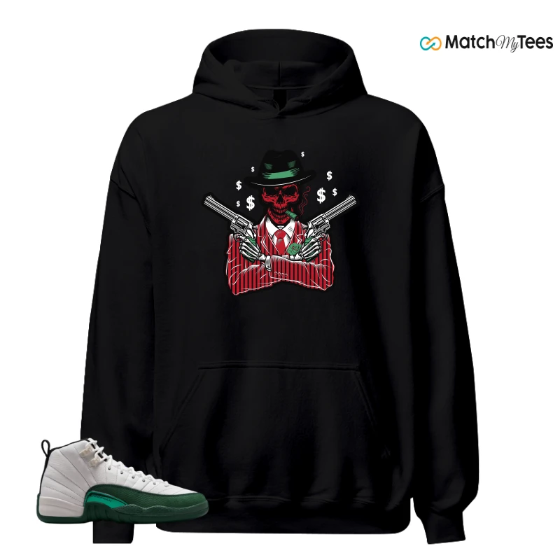 NIKE AIR JORDAN 12 RETRO BUCKS SNEAKER Matching Tees hoodie