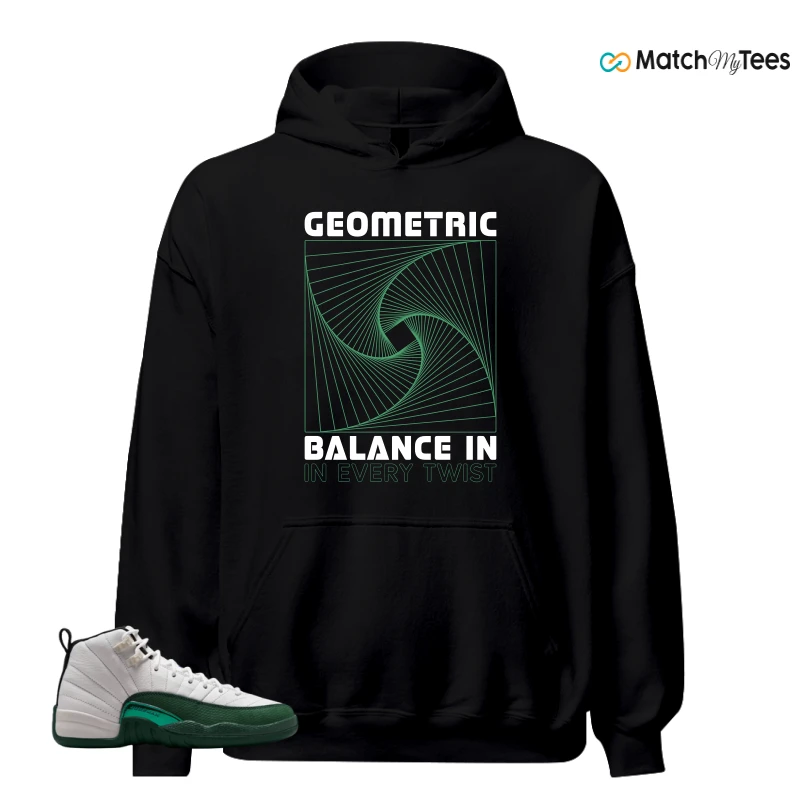 NIKE AIR JORDAN 12 RETRO BUCKS SNEAKER Matching Tees hoodie