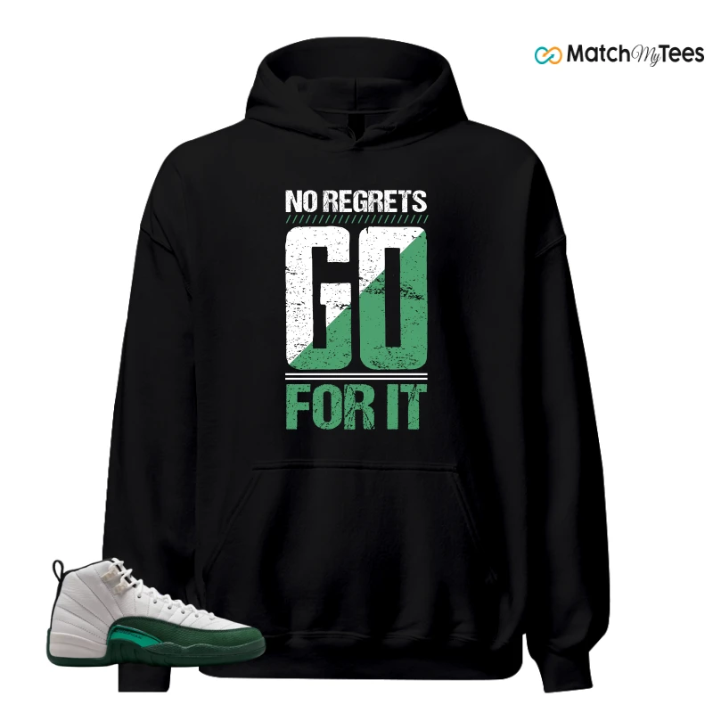 NIKE AIR JORDAN 12 RETRO BUCKS SNEAKER Matching Tees hoodie