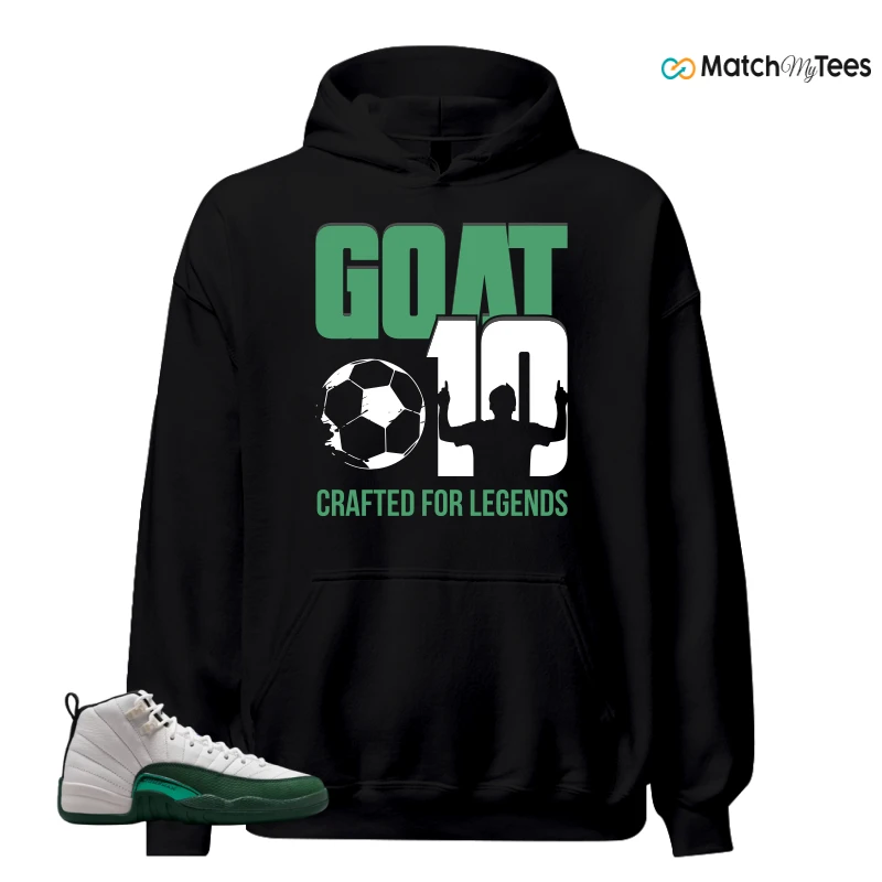 NIKE AIR JORDAN 12 RETRO BUCKS SNEAKER Matching Tees hoodie