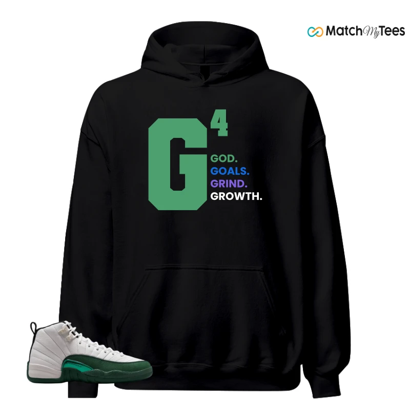 NIKE AIR JORDAN 12 RETRO BUCKS SNEAKER Matching Tees hoodie