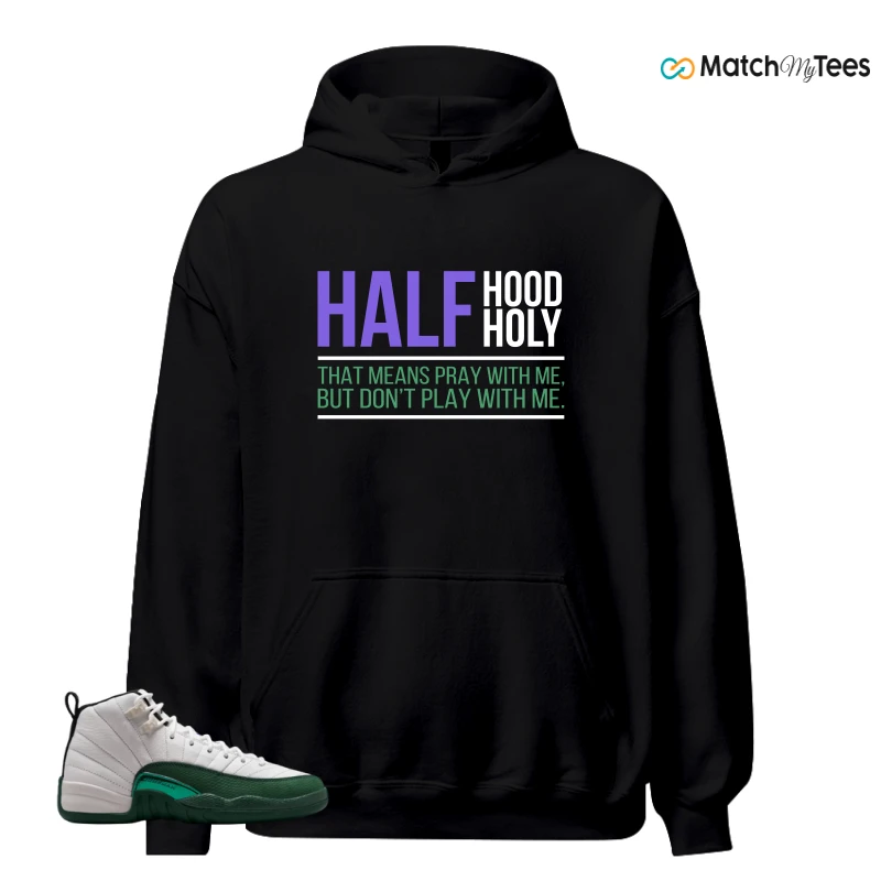 NIKE AIR JORDAN 12 RETRO BUCKS SNEAKER Matching Tees hoodie