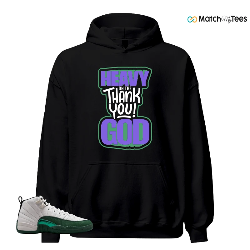 NIKE AIR JORDAN 12 RETRO BUCKS SNEAKER Matching Tees hoodie