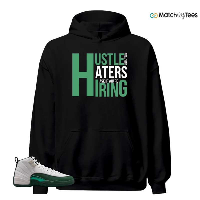 NIKE AIR JORDAN 12 RETRO BUCKS SNEAKER Matching Tees hoodie