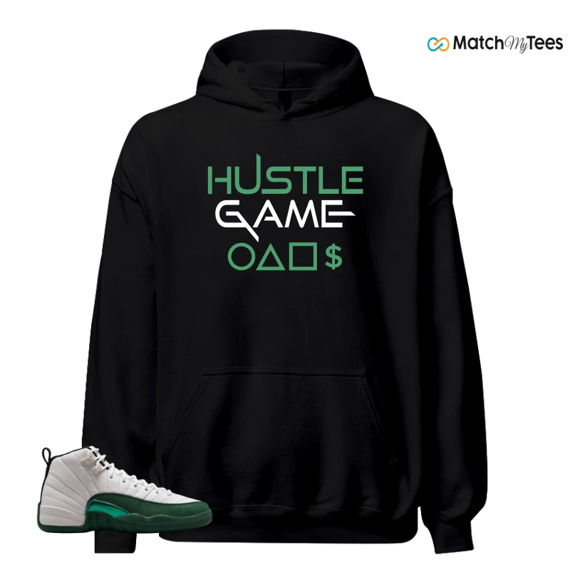 NIKE AIR JORDAN 12 RETRO BUCKS SNEAKER Matching Tees hoodie