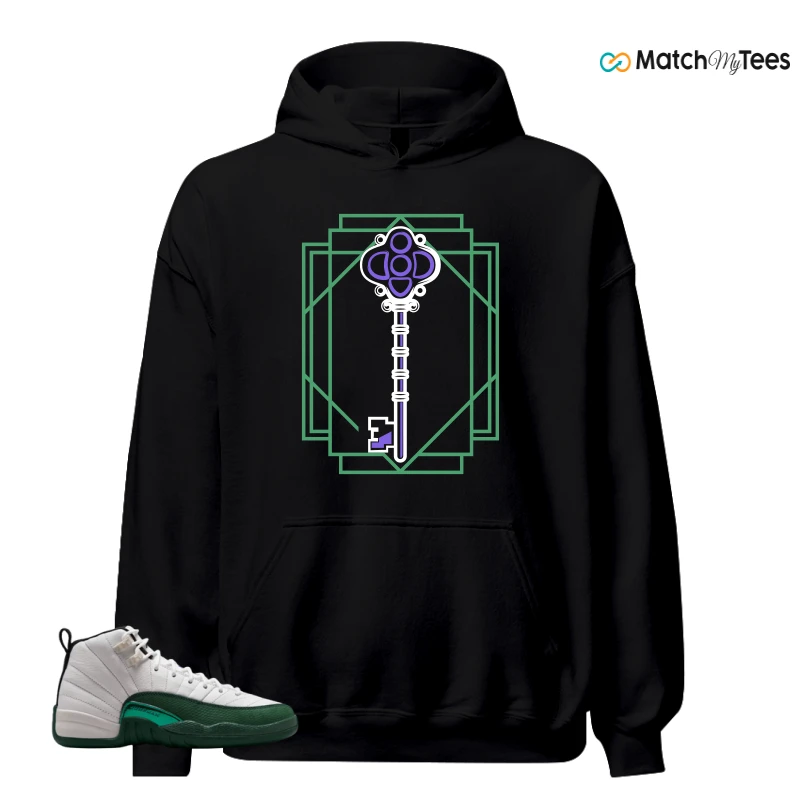 NIKE AIR JORDAN 12 RETRO BUCKS SNEAKER Matching Tees hoodie