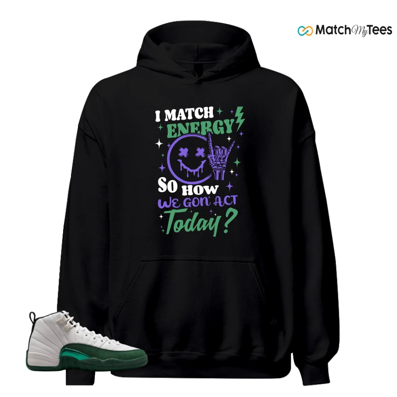 NIKE AIR JORDAN 12 RETRO BUCKS SNEAKER Matching Tees hoodie