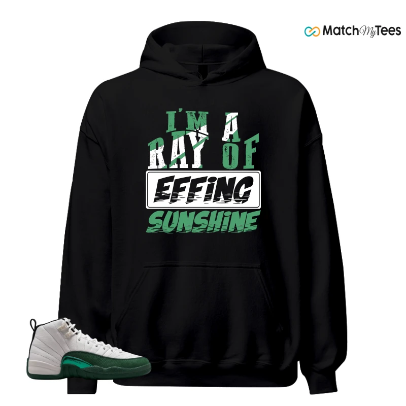 NIKE AIR JORDAN 12 RETRO BUCKS SNEAKER Matching Tees hoodie