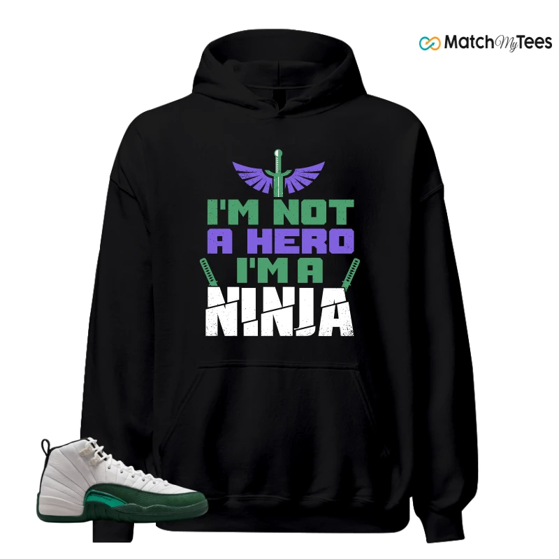 NIKE AIR JORDAN 12 RETRO BUCKS SNEAKER Matching Tees hoodie