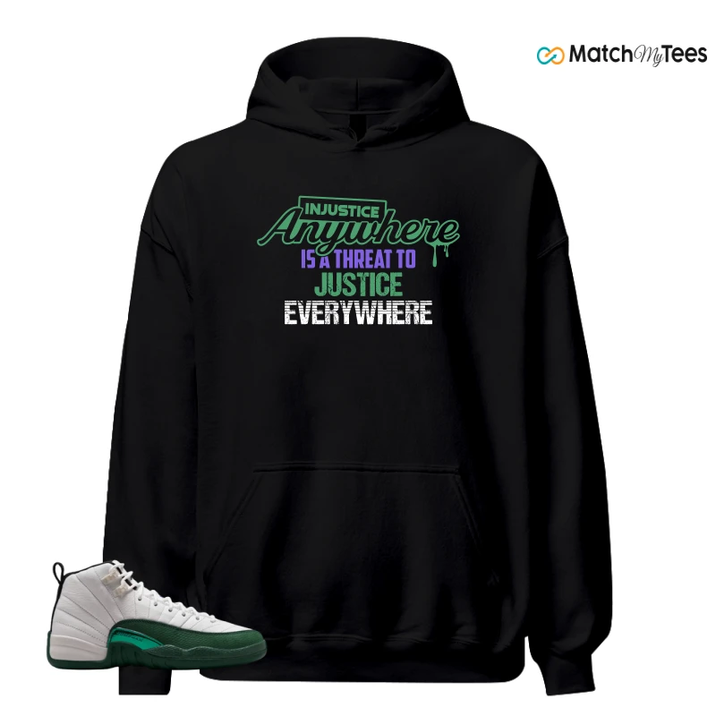 NIKE AIR JORDAN 12 RETRO BUCKS SNEAKER Matching Tees hoodie