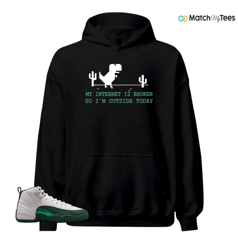 NIKE AIR JORDAN 12 RETRO BUCKS SNEAKER Matching Tees hoodie