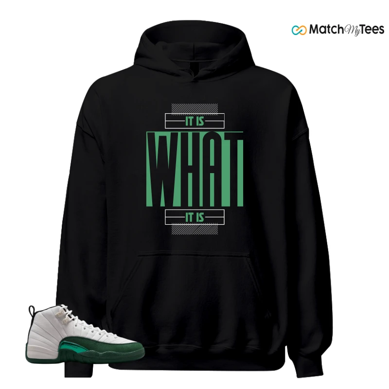 NIKE AIR JORDAN 12 RETRO BUCKS SNEAKER Matching Tees hoodie