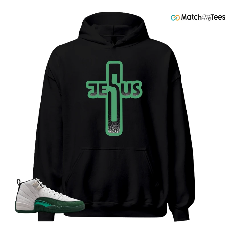 NIKE AIR JORDAN 12 RETRO BUCKS SNEAKER Matching Tees hoodie