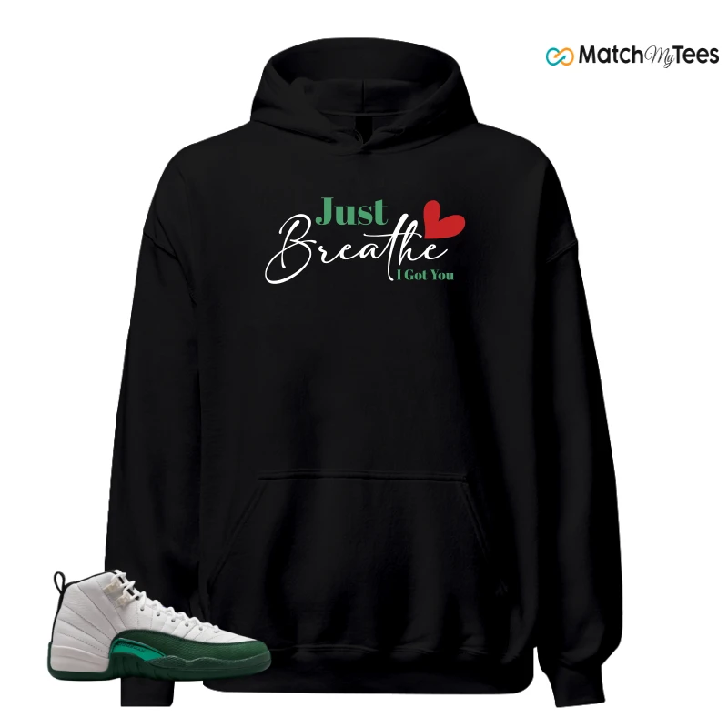 NIKE AIR JORDAN 12 RETRO BUCKS SNEAKER Matching Tees hoodie