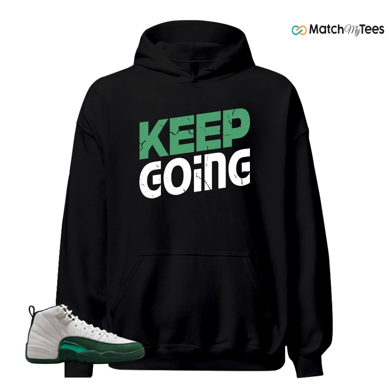 NIKE AIR JORDAN 12 RETRO BUCKS SNEAKER Matching Tees hoodie
