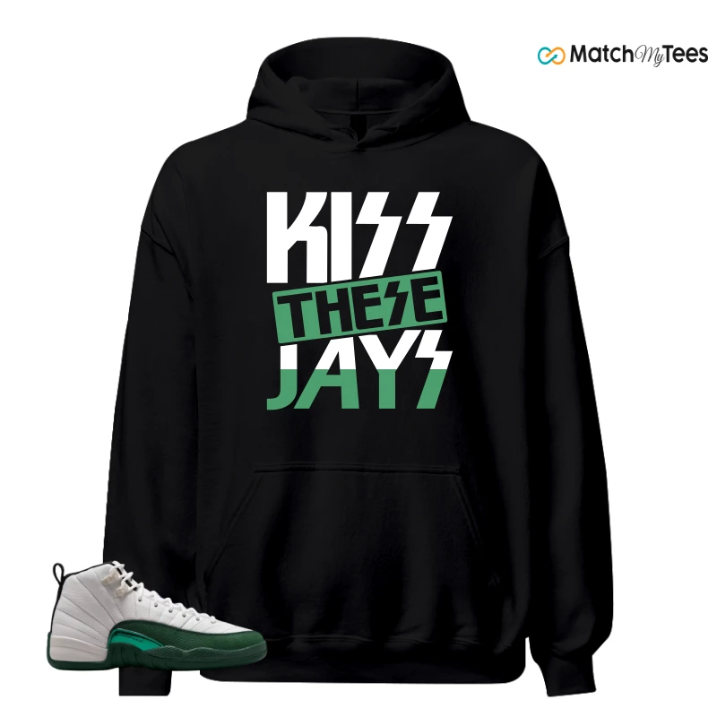 NIKE AIR JORDAN 12 RETRO BUCKS SNEAKER Matching Tees hoodie