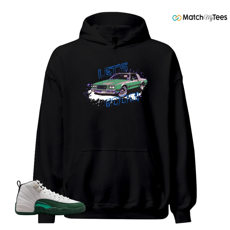 NIKE AIR JORDAN 12 RETRO BUCKS SNEAKER Matching Tees hoodie