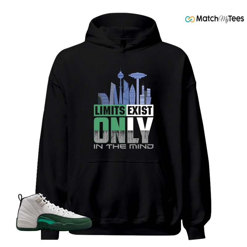 NIKE AIR JORDAN 12 RETRO BUCKS SNEAKER Matching Tees hoodie