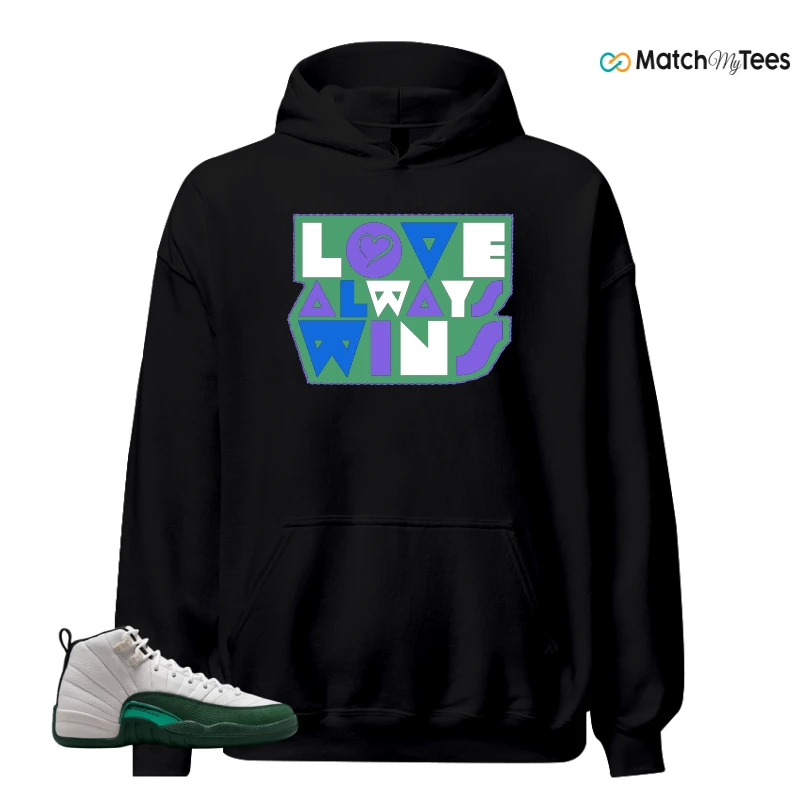 NIKE AIR JORDAN 12 RETRO BUCKS SNEAKER Matching Tees hoodie