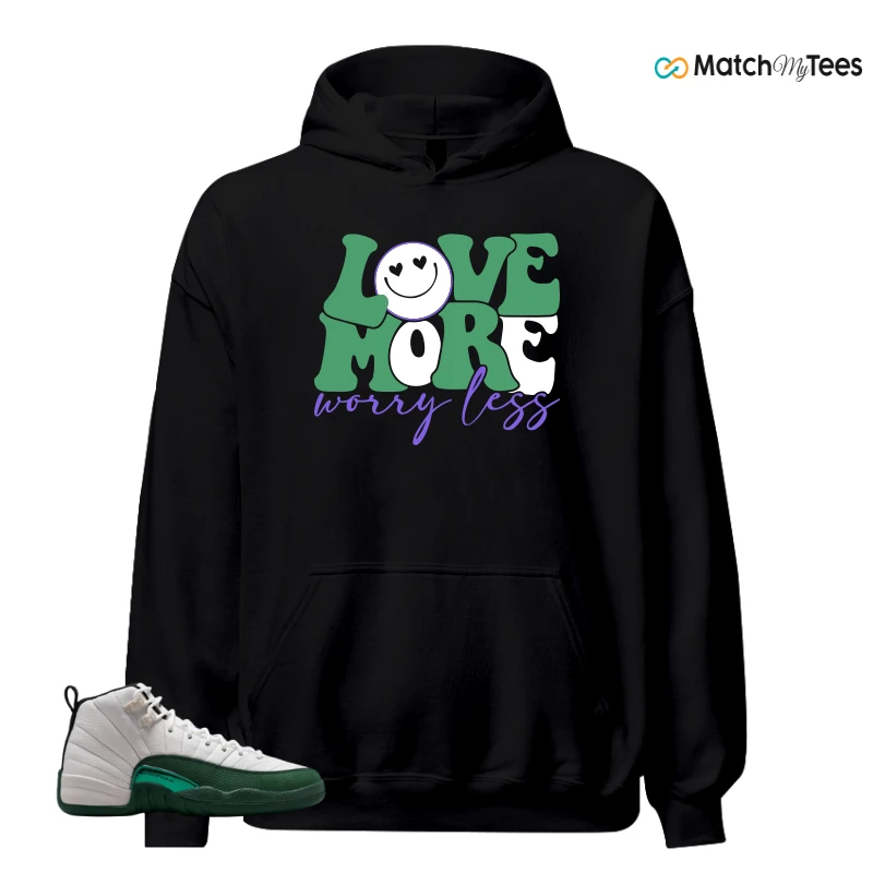 NIKE AIR JORDAN 12 RETRO BUCKS SNEAKER Matching Tees hoodie