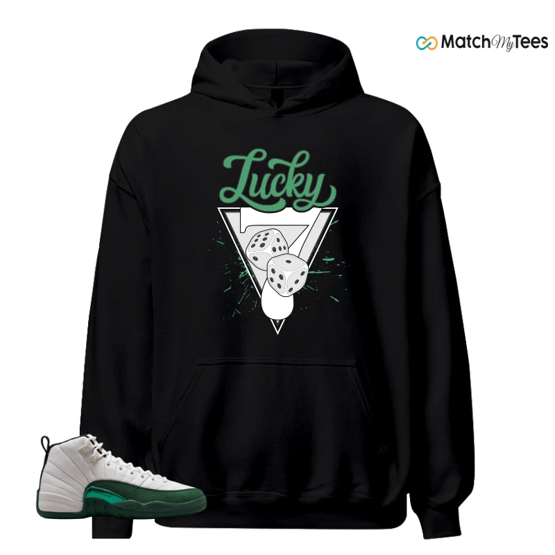 NIKE AIR JORDAN 12 RETRO BUCKS SNEAKER Matching Tees hoodie