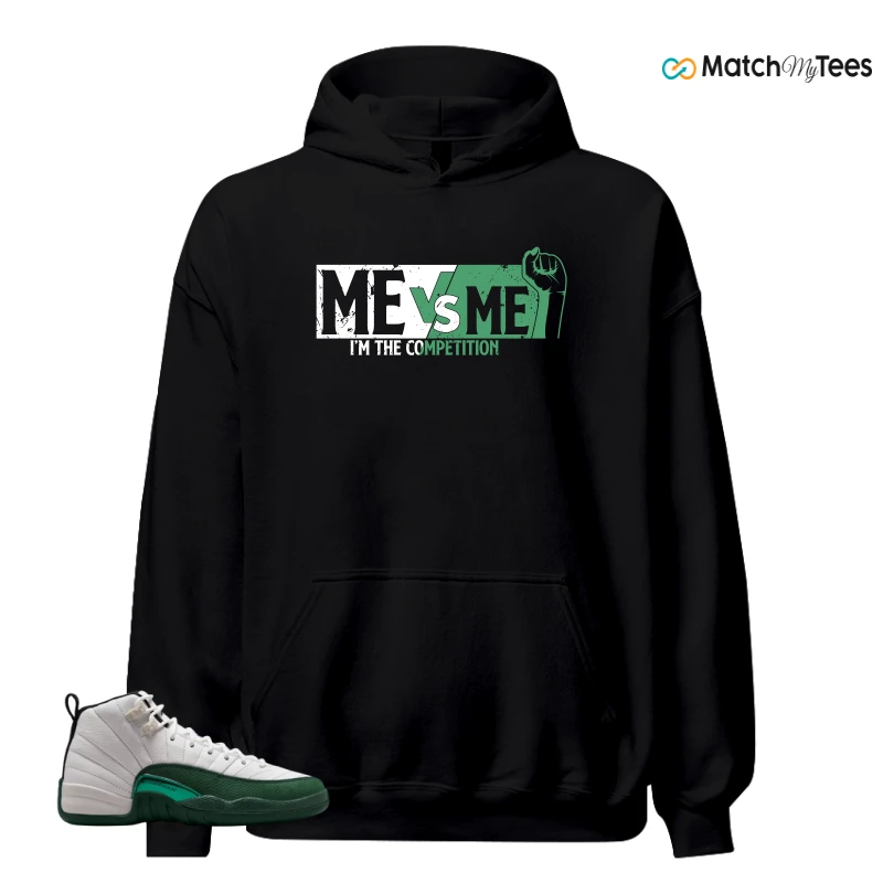 NIKE AIR JORDAN 12 RETRO BUCKS SNEAKER Matching Tees hoodie