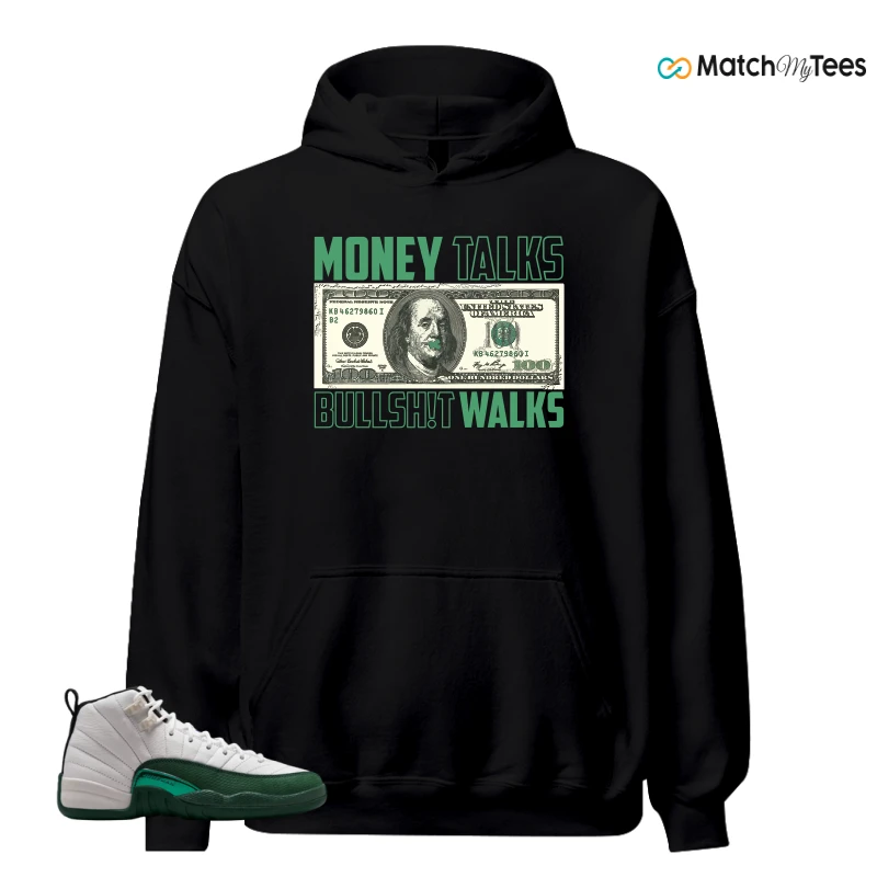 NIKE AIR JORDAN 12 RETRO BUCKS SNEAKER Matching Tees hoodie